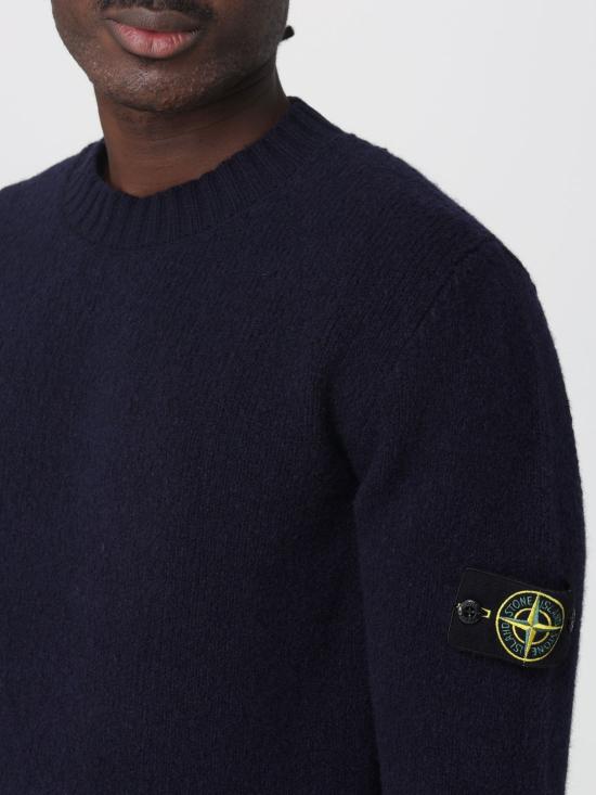 25FW 스톤 아일랜드 스웨터 5100056S00N2 V0020 Blue - STONE ISLAND