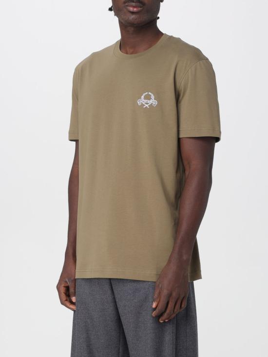 25FW 모스키노 반팔 티셔츠 07185241 1425 Green - MOSCHINO