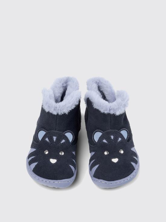 25FW [키즈] 캠퍼 슈즈 K900387 002 PEU 0 Blue - CAMPER