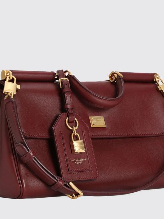 25FW 돌체앤가바나 토트백 BB7782B7321 80346 Burgundy - DOLCE & GABBANA