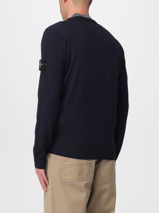 25FW 스톤 아일랜드 스웨터 5100068S00C4 V0020 Blue - STONE ISLAND