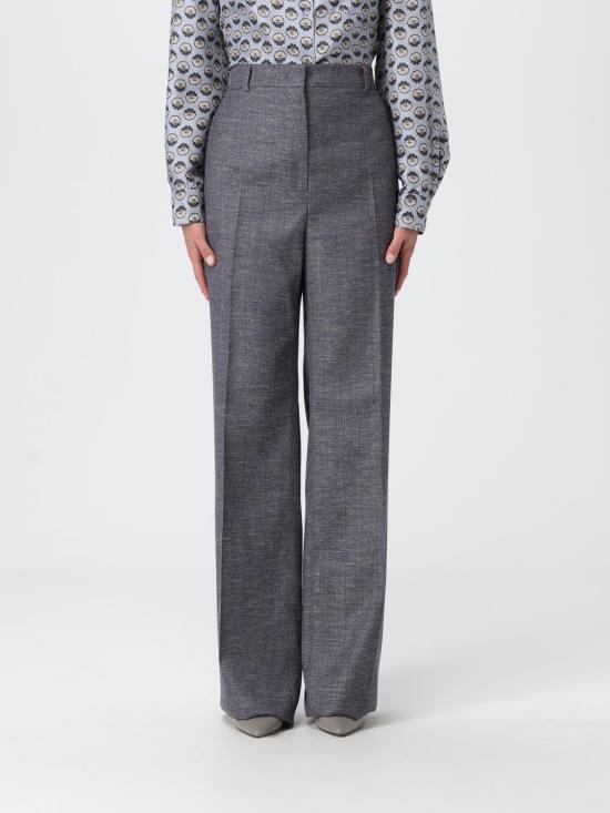 25FW 막스마라 스튜디오 스트레이트 팬츠 2526136041600 003 Blue