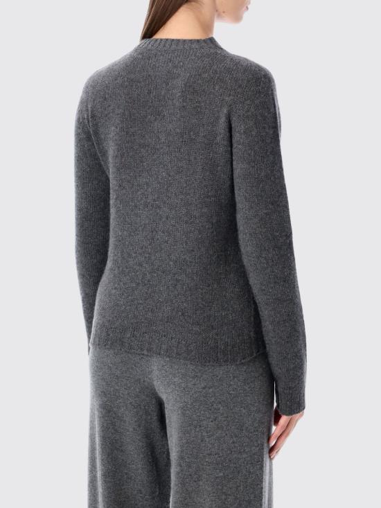 25FW 파비아나 필리피 캐시미어 크루넥 스웨터 MAD225F564L673 8105 Grey - FABIANA FILIPPI