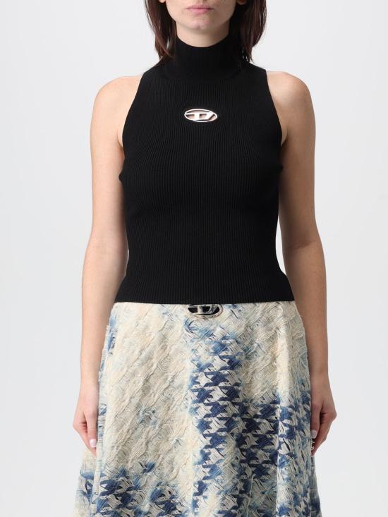 25FW 디젤 민소매 티셔츠 A130200DLAX 9XX Black