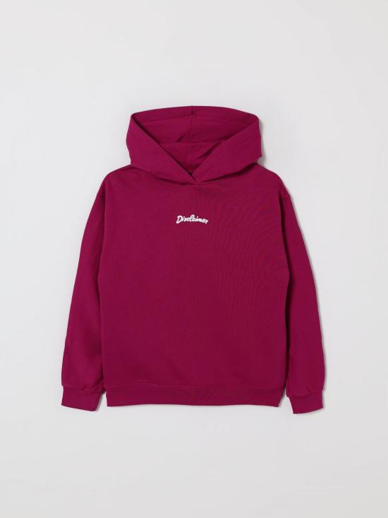 25FW [키즈] 디스클레이머 풀오버 25IDK58700 BORGO Wine