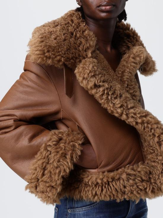 25FW 돈답 코트 DJ709PL0389DXXX 430 Brown - DONDUP