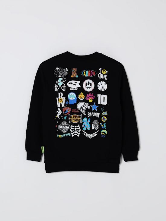 25FW [키즈] 바로우 풀오버 F5BKJUSW161 110 Black - BARROW