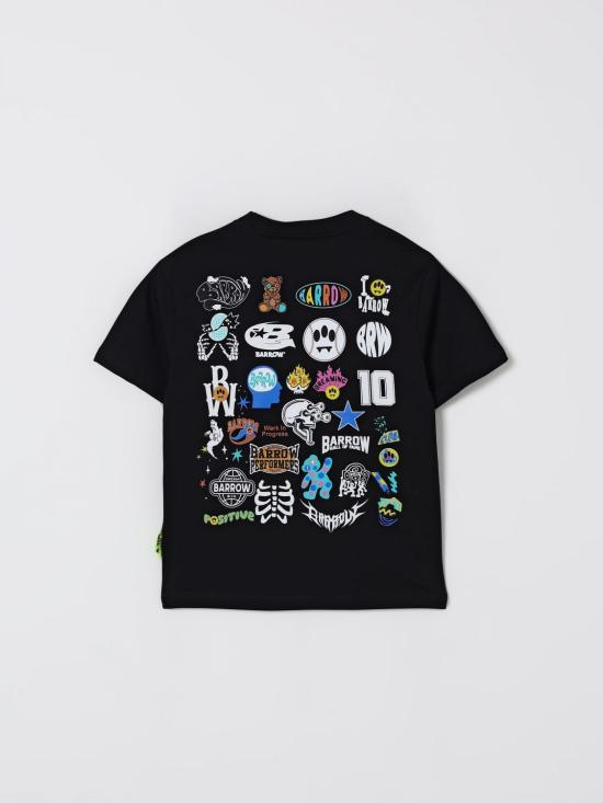 25FW [키즈] 바로우 티셔츠 F5BKJUTH123 110 Black - BARROW