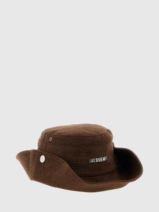 25FW 자크뮈스 버킷햇 ACU00721AW00700 880 Brown - JACQUEMUS