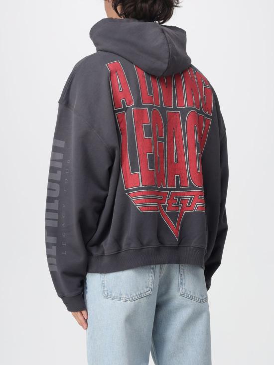 25FW 리프레젠트 긴팔 티셔츠 MLM100366 SUNFADEGRE Grey - REPRESENT