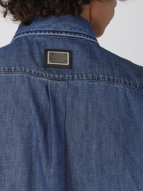 25FW 돌체앤가바나 셔츠 G5IX8DG8LP1 S9001 Blue - DOLCE & GABBANA