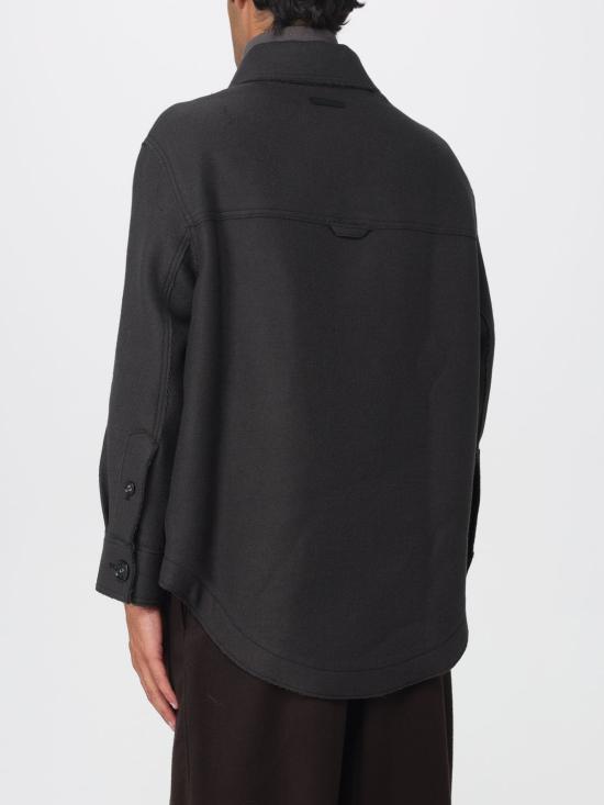 25FW 아미 자켓 UJK824WV0078 020 Charcoal - AMI