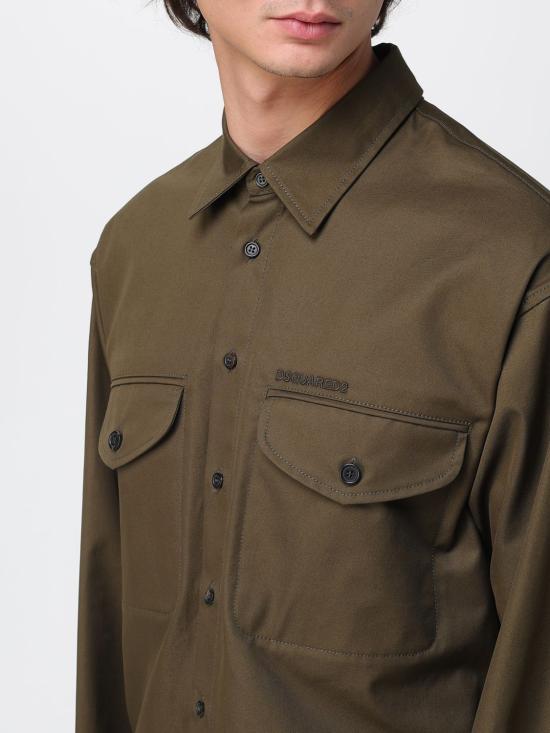 25FW 디스퀘어드2 셔츠 S71DM0805S41794 728 Green - DSQUARED2