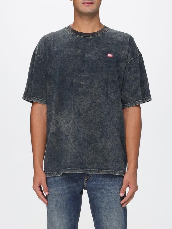 25FW 디젤 반팔 티셔츠 A186430AGBY 9XXA Black