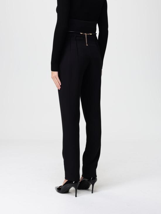 25FW 엘리자베타프랜치 스트레이트 팬츠 PA134 110 Black - ELISABETTA FRANCHI