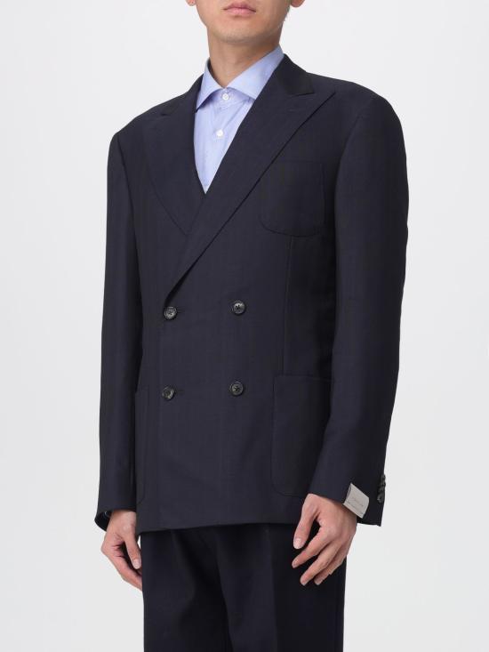 25FW 꼬르넬리아니 수트 자켓 26XG792617406 001 Blue - CORNELIANI