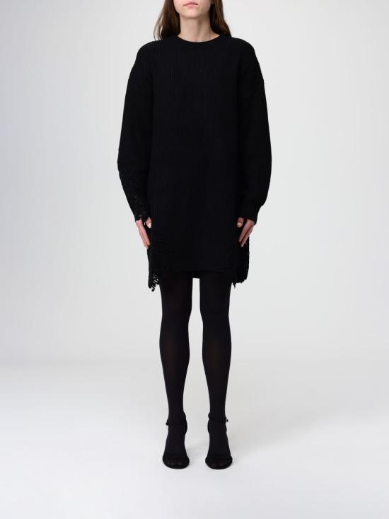 25FW 핑코 롱 원피스 105504A2R1 Z99 Black