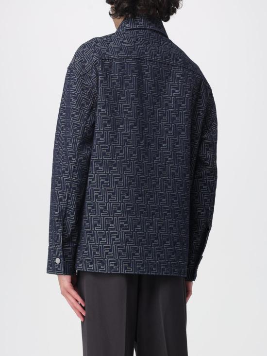 25FW 펜디 자켓 FW1321AUX4 F0BUZ Indigo - FENDI