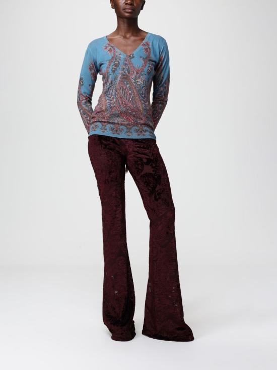 25FW 에트로 스웨터 WRKE0024AV752 X0883 Blue - ETRO