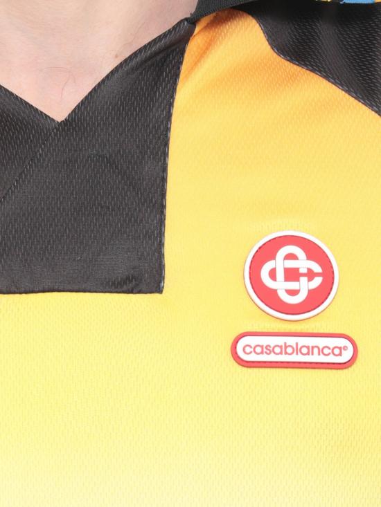 25FW 카사블랑카 폴로 티셔츠 MAW25JTP415 01 Multicolor - CASABLANCA