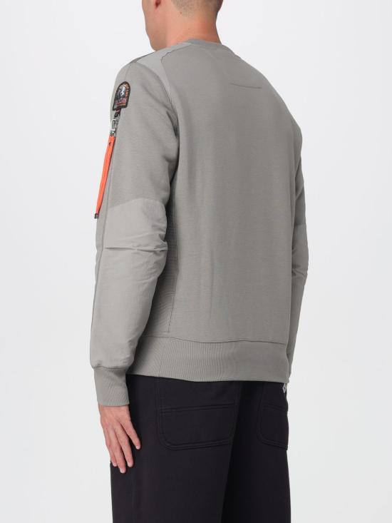 25FW 파라점퍼스 긴팔 티셔츠 25WMPMFLRE10 0225 Grey - PARAJUMPERS