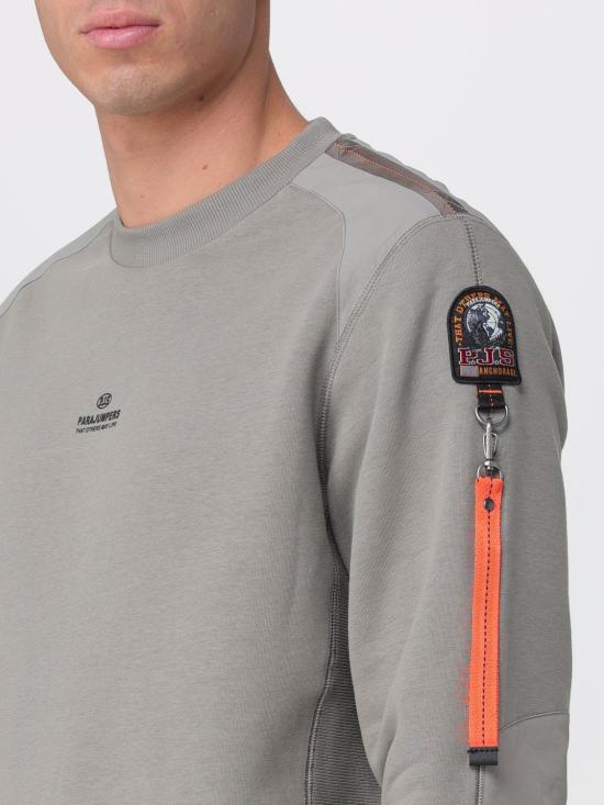 25FW 파라점퍼스 긴팔 티셔츠 25WMPMFLRE10 0225 Grey - PARAJUMPERS