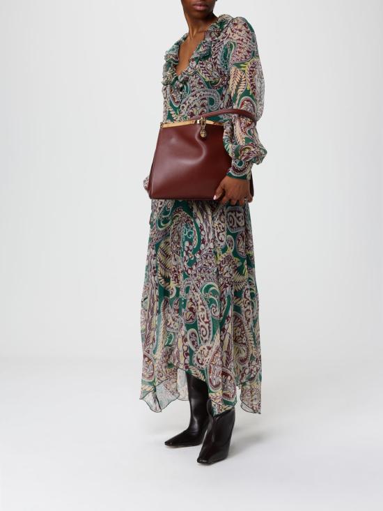 25FW 에트로 숄더백 WP1B0003AU022 M0021 Brown - ETRO