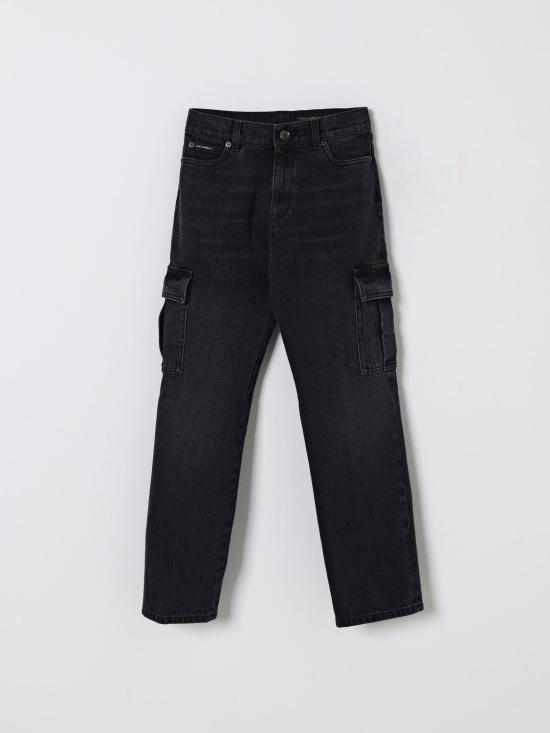 25FW [키즈] 돌체앤가바나 트레이닝/조거 팬츠 L42F86LDD41 S9000 Denim