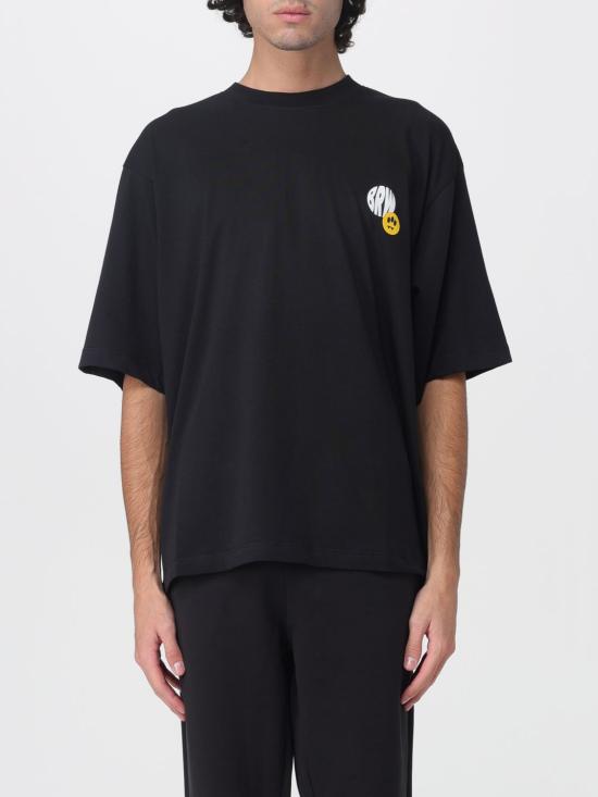 25FW 바로우 반팔 티셔츠 F5BWUATH128 110 Black