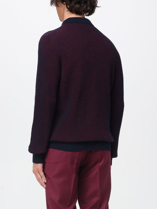 25FW 에트로 폴로 티셔츠 MRKN0005 AV791 R0369 Burgundy - ETRO