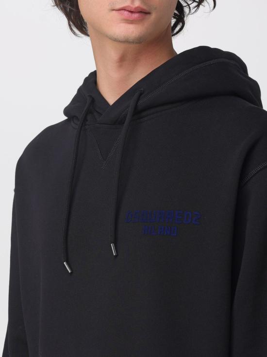 25FW 디스퀘어드2 긴팔 티셔츠 S74GU0890D25015 974 Black - DSQUARED2