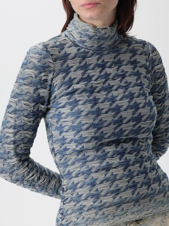 25FW 디젤 터틀넥 A214440EGCA 8ATA Blue - DIESEL