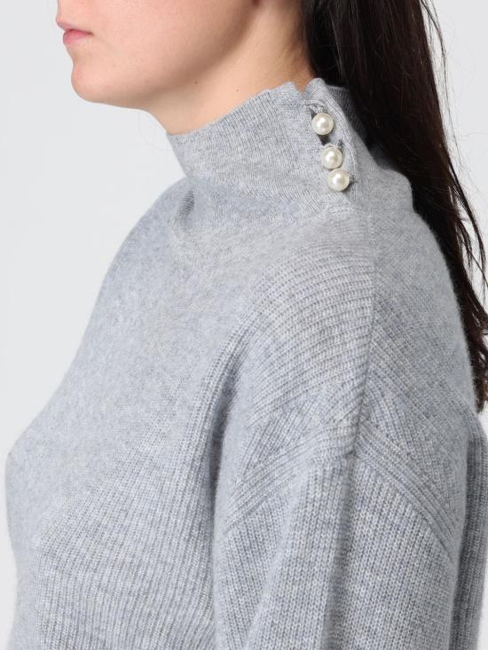 25FW 리우조 터틀넥 CF5424MS019 02056 Grey - LIU JO