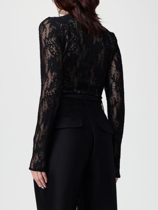 25FW 짐머만 블라우스 8622TF25R BLK Black - ZIMMERMANN