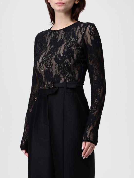 25FW 짐머만 블라우스 8622TF25R BLK Black - ZIMMERMANN