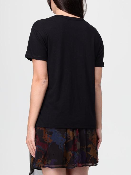 25FW 자딕앤볼테르 반팔 티셔츠 JWTS01669 001 Black - ZADIG & VOLTAIRE