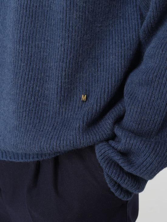 25FW 모스키노 스웨터 09185204 0289 Blue - MOSCHINO