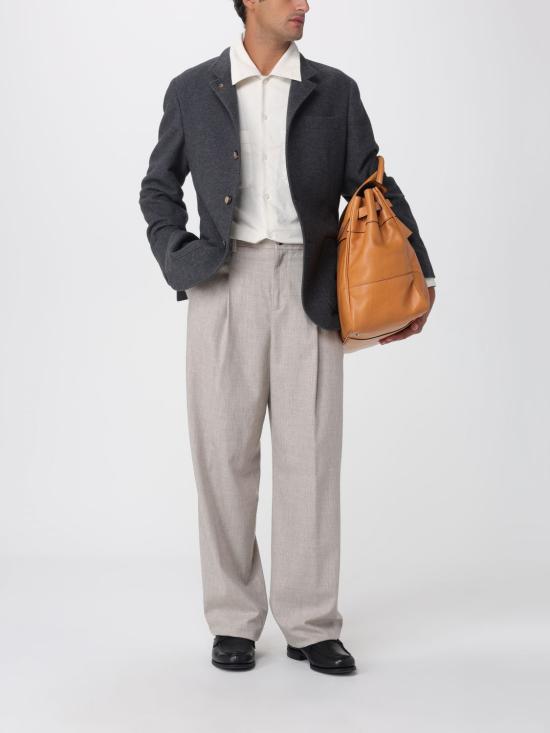 25FW 브루넬로 쿠치넬리 긴팔 셔츠 ML6880658 C7045 White - BRUNELLO CUCINELLI