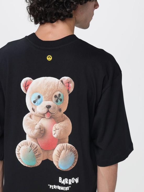 25FW 바로우 반팔 티셔츠 F5BWUATH049 110 Black - BARROW