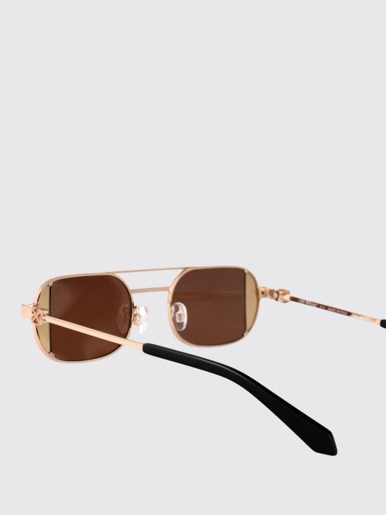 26SS 오프화이트 선글라스 OERI14HS25MET0017664 7664 Brown - OFF WHITE