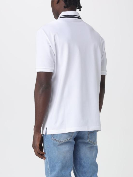 25FW 구찌 코튼 폴로 셔츠 788016XJGJX 9081 White - GUCCI