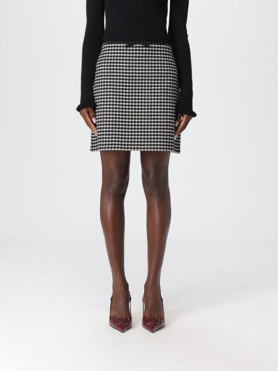 25FW 발렌티노 가라바니 숏 스커트 BRADJ09F1 0AN Ivory