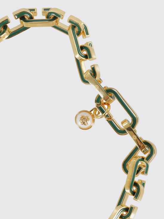 25FW 카사블랑카 보석 FF1SE165VI29 Green - CASABLANCA