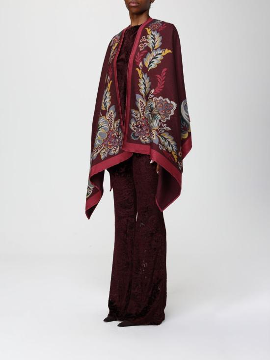 25FW 에트로 코트 WRBD0004 AV801 X0866 Burgundy - ETRO