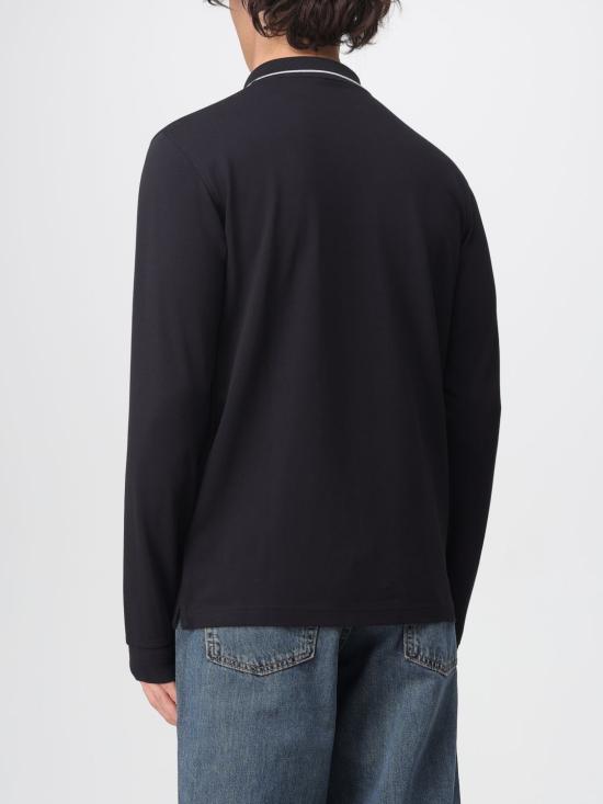 25FW 썬 68 폴로 티셔츠 A45102 11 Black - SUN 68