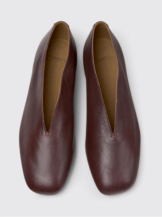 26SS 캠퍼 플랫 슈즈 K201751 007 CASI MYRA 0 Burgundy - CAMPER