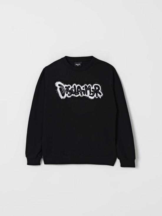 25FW [키즈] 디스클레이머 풀오버 25IDK58617 NERO Black