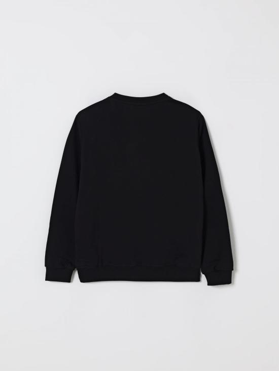 25FW [키즈] 디스클레이머 풀오버 25IDK58617 NERO Black - DISCLAIMER