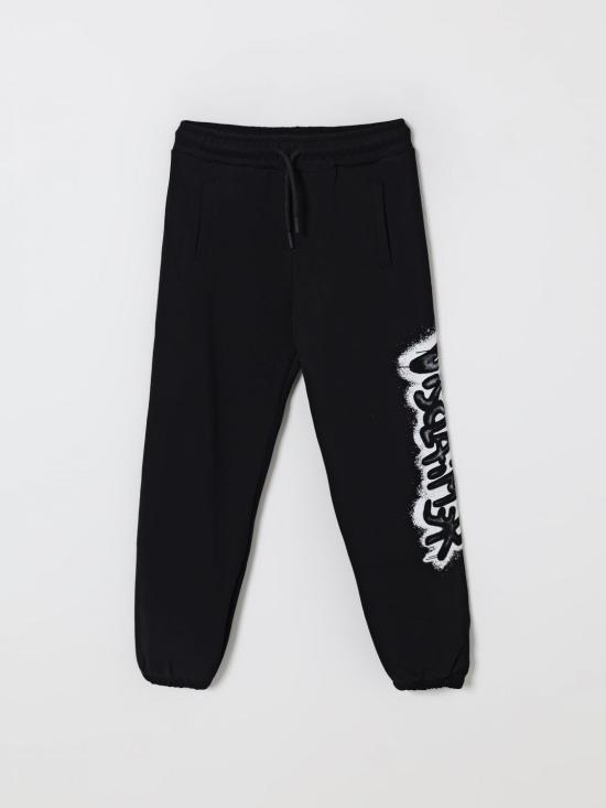 25FW [키즈] 디스클레이머 트레이닝/조거 팬츠 25IDK58618 NERO Black