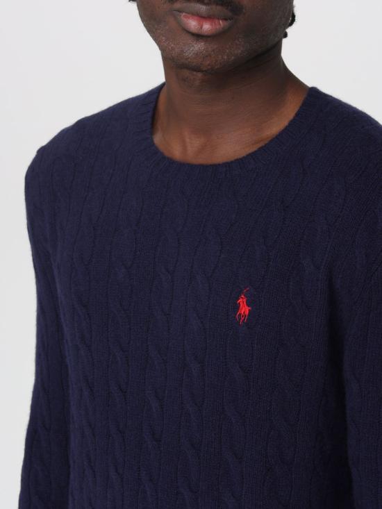 25FW 폴로 랄프로렌 스웨터 710876762 002 Blue - POLO RALPH LAUREN